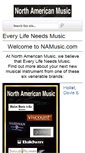 Mobile Screenshot of namusic.com